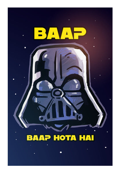 Baap vader Wall Art