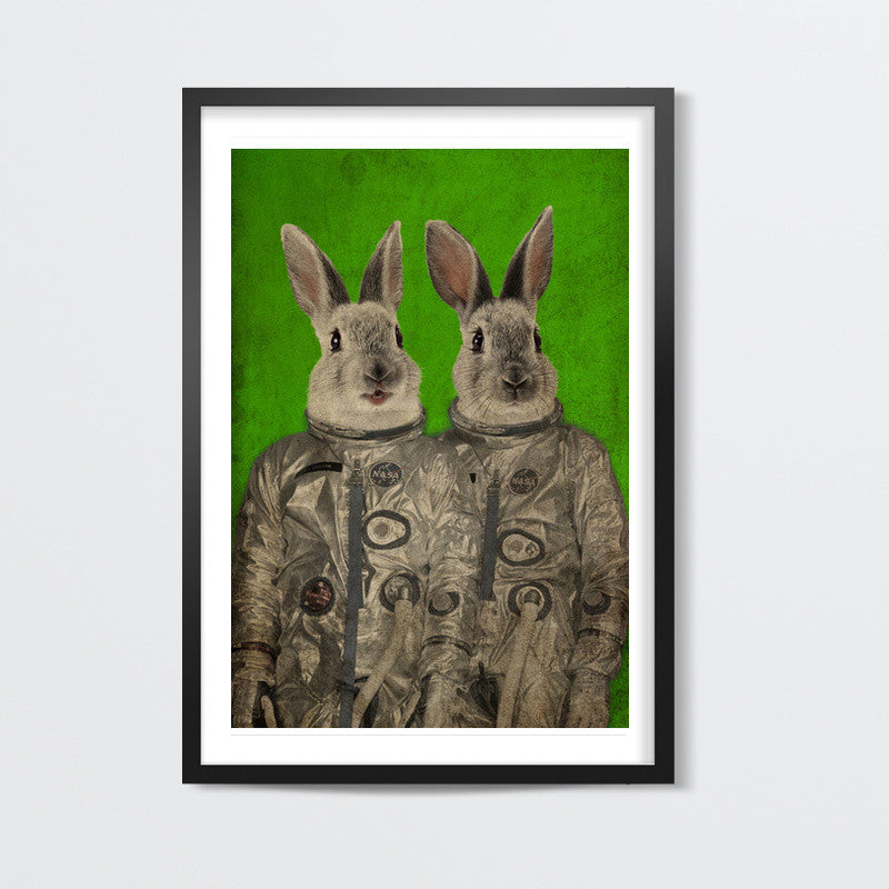 We are ready green Wall Art