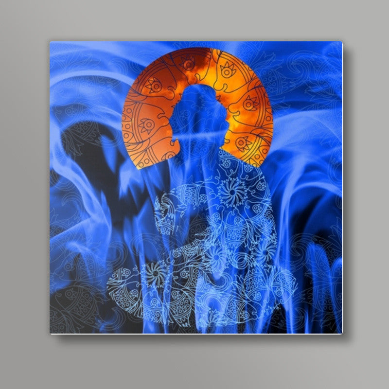 Buddha Sea Art Square Art Prints