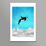 Fly away dear whale