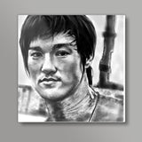 Bruce Lee the Legend Square Art Prints