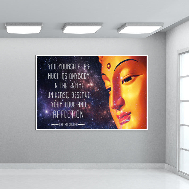 Buddha Quote about YOU Wall Art