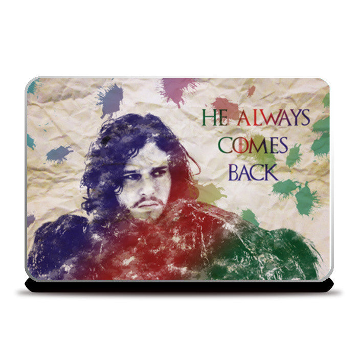 Laptop Skins, Game of Thrones - Jon Snow Laptop Skins