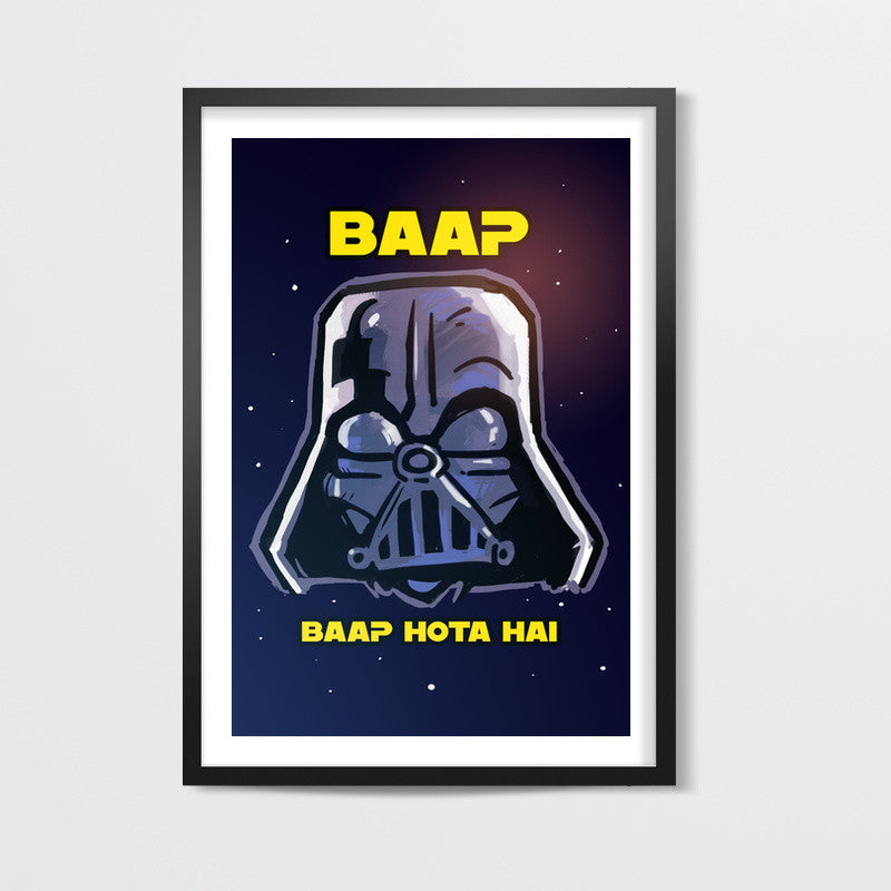 Baap vader Wall Art