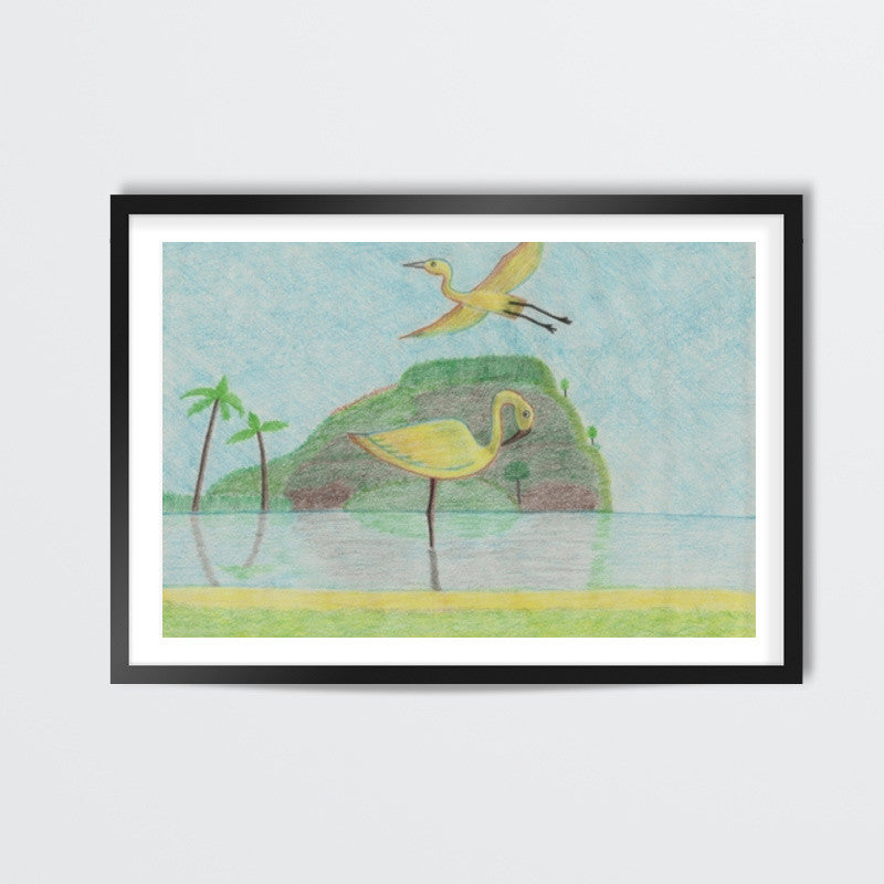 Dreamy Lake Wall Art