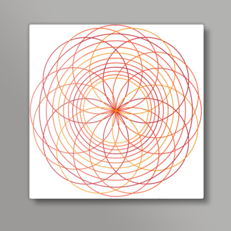 Circles 2.0 Square Art Prints
