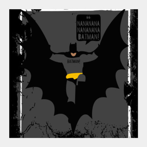 BATMAN! Square Art Prints