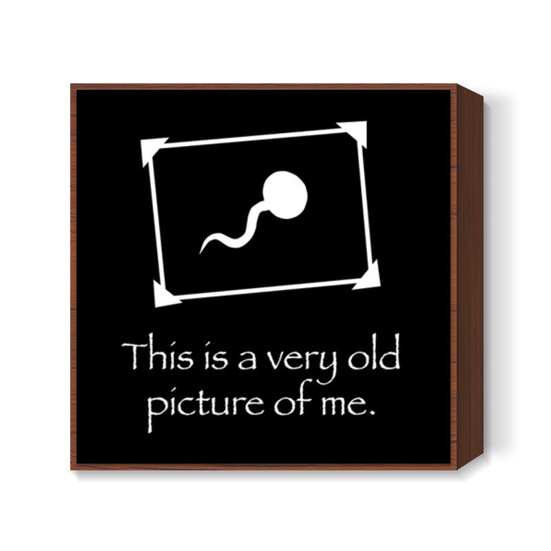 Old Photo Square Art Prints