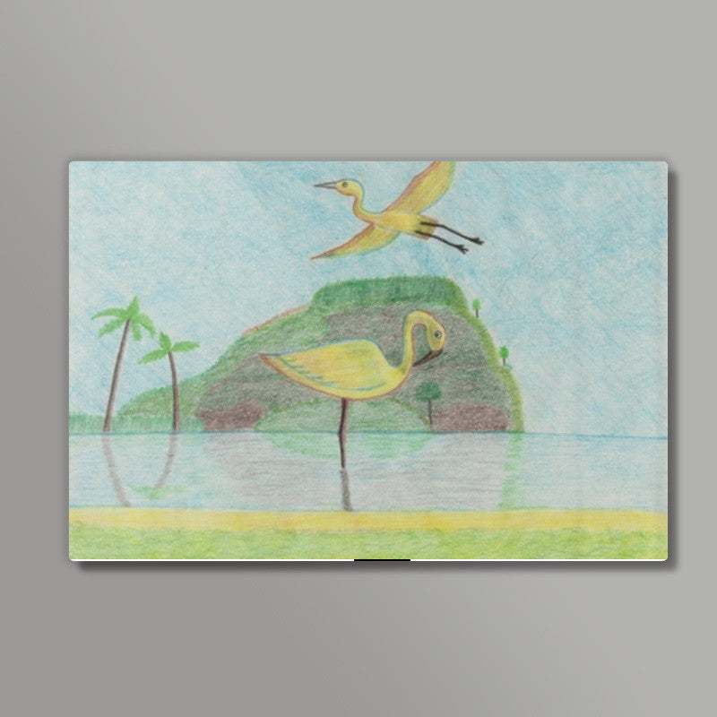 Dreamy Lake Wall Art