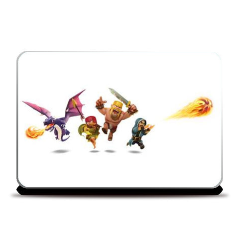 clash of clans poster Laptop Skins