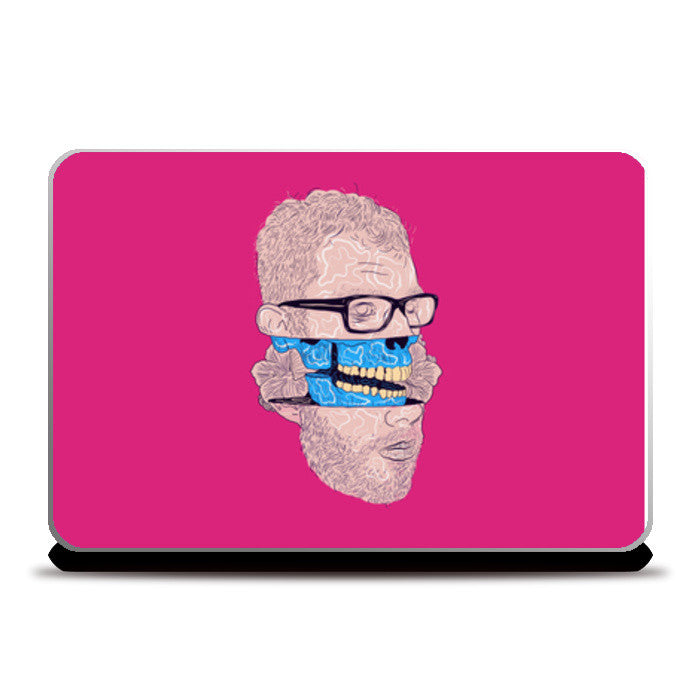 Psychedelic Man Laptop Skins