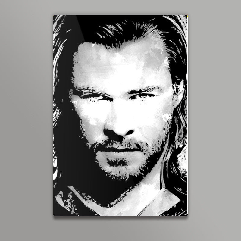 Thor Christ Hemsworth Movie Character Artwork