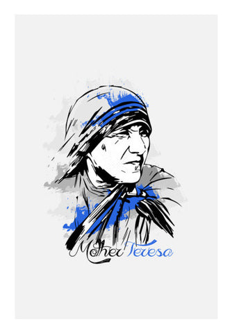 Mother Teresa Art PosterGully Specials