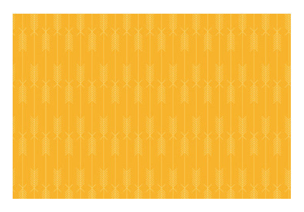 Fabric Yellow Arrow Art PosterGully Specials