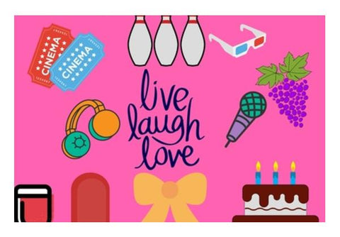 PosterGully Specials, Live Laugh Love Wall Art