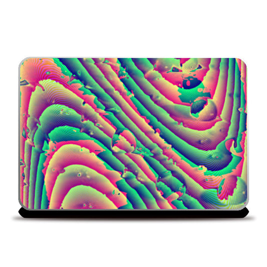 Laptop Skins, Color Waves Laptop Skins