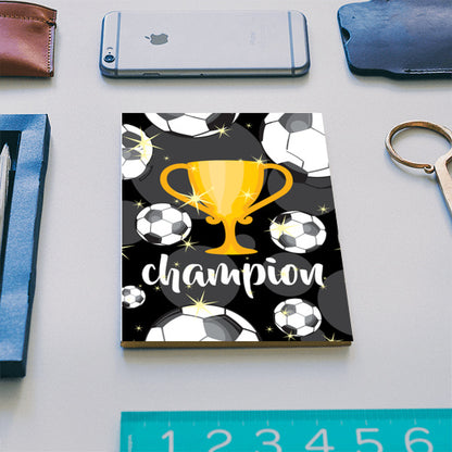 Champion | #Footballfan Notebook