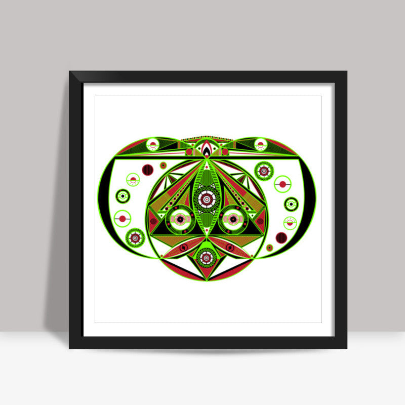 The Third Eye ! Square Art Prints