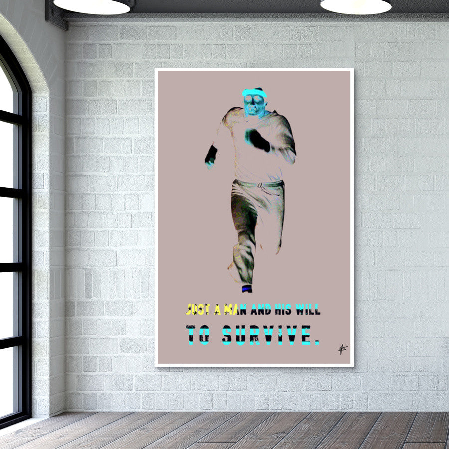 Rocky Balboa - Survival Wall Art