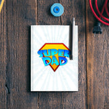 Super Dad Symbol Fathers Day | #Fathers Day Special  Notebook