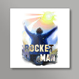 Indias Rocket Man Square Art Prints