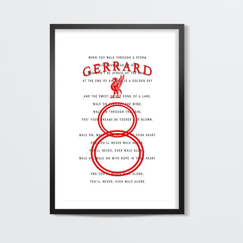 Gerrard #8- Liverpool YNWA Anthem