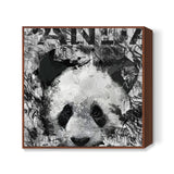 Square abstract Panda Square Art Prints