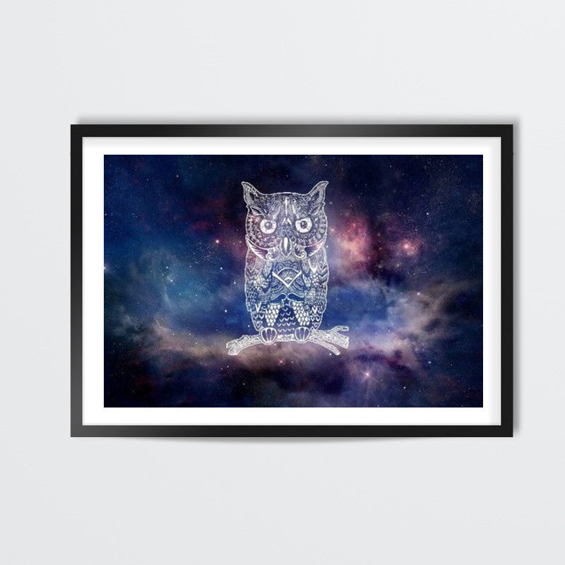 Cosmic owl Wall Art