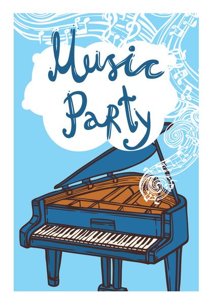 Music Party Wall Art PosterGully Specials