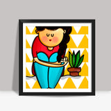 Embrace Yourself Square Art Prints
