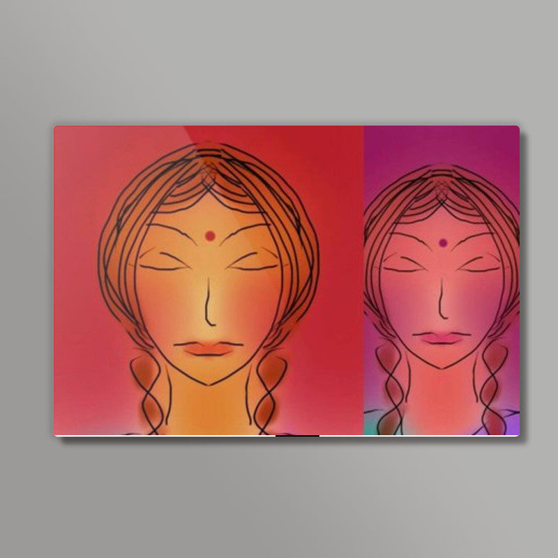 O meri pyari Bindu Wall Art
