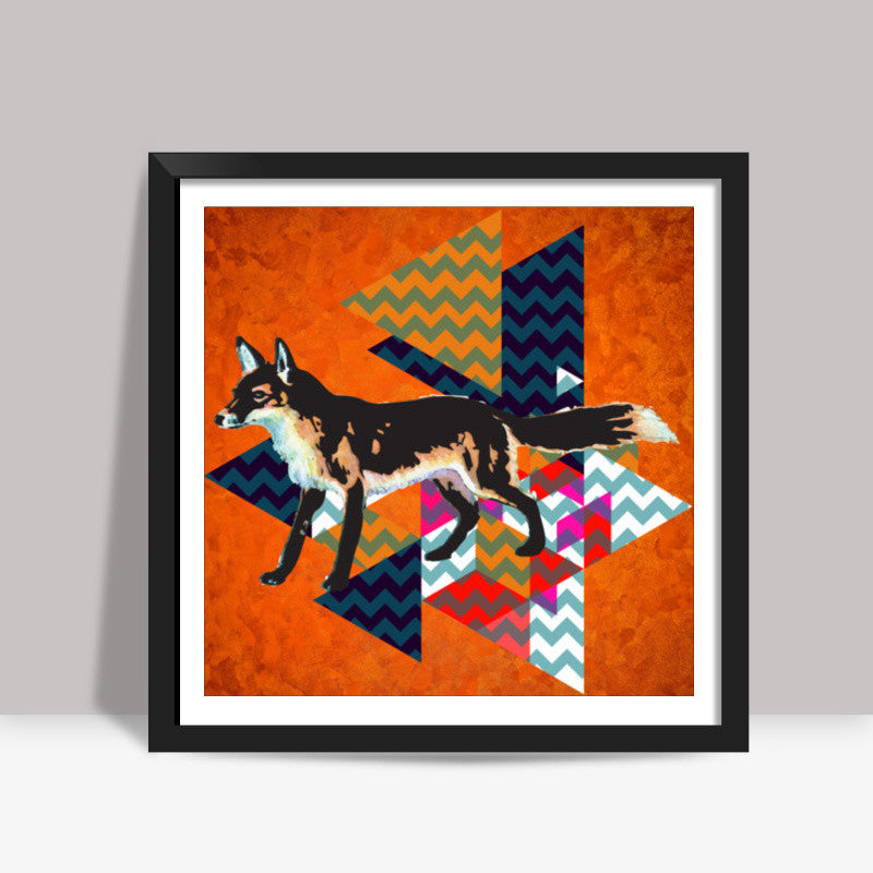 Inspector Fox Square Art | Lotta Farber