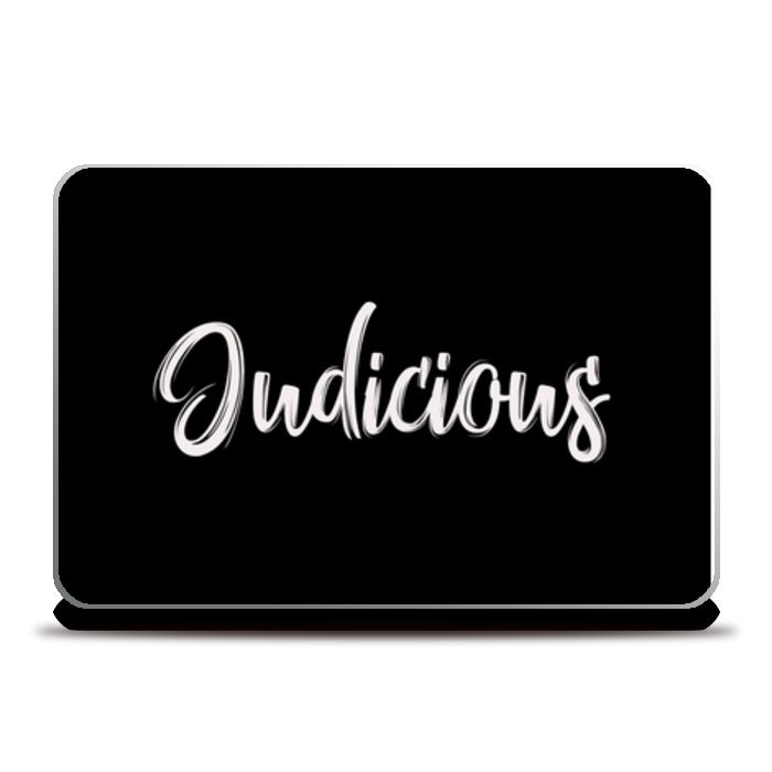 Judicious Laptop Skins