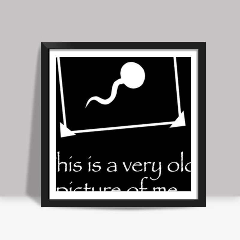 Old Photo Square Art Prints