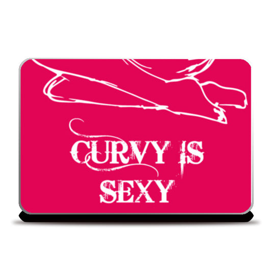 Curvy is Sexy ! Laptop Skins