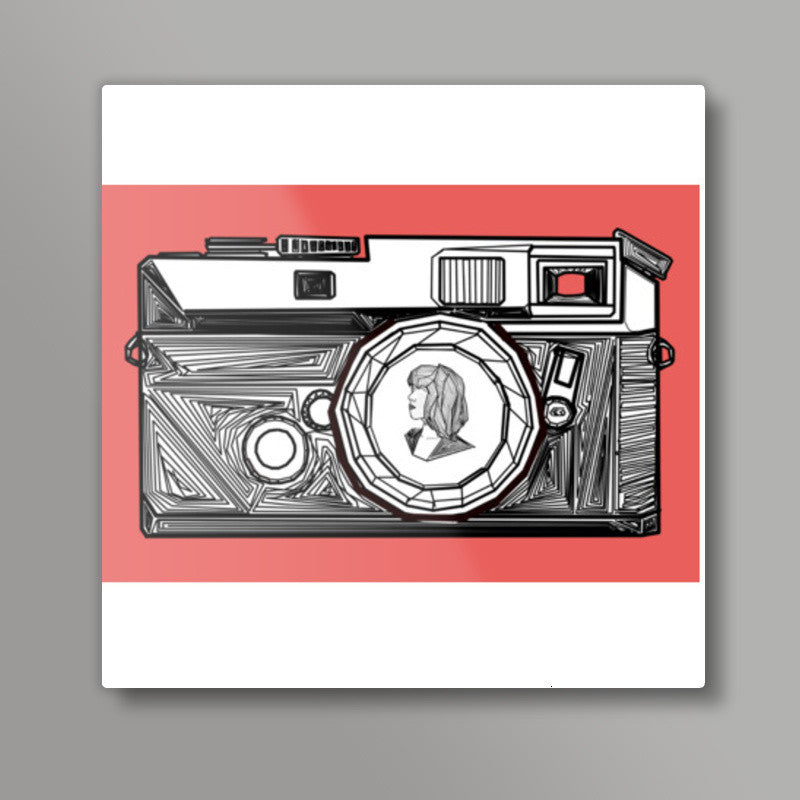 cam Square Art Prints