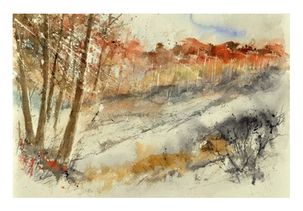 Autumn In Belgium Art PosterGully Specials