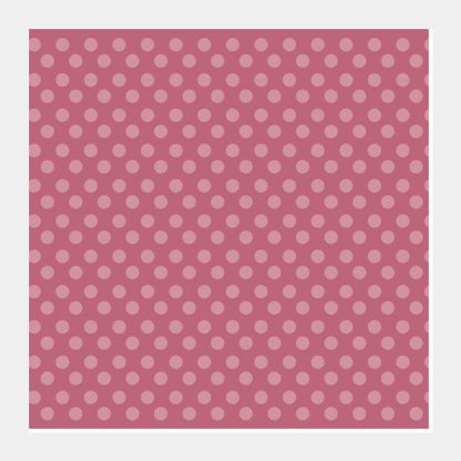 Pink Dots Square Art Prints