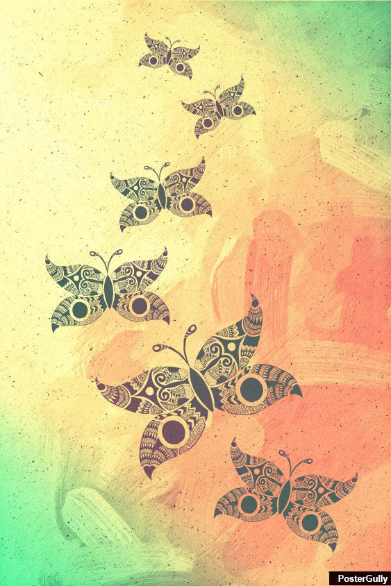 Brand New Designs, Butterfly Painting Artwork