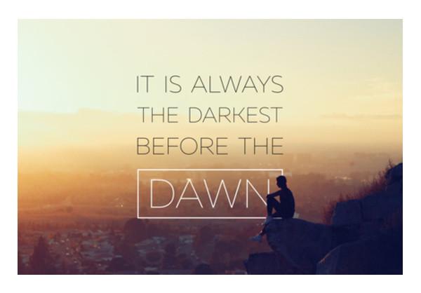 PosterGully Specials, Darkest Before Dawn Wall Art