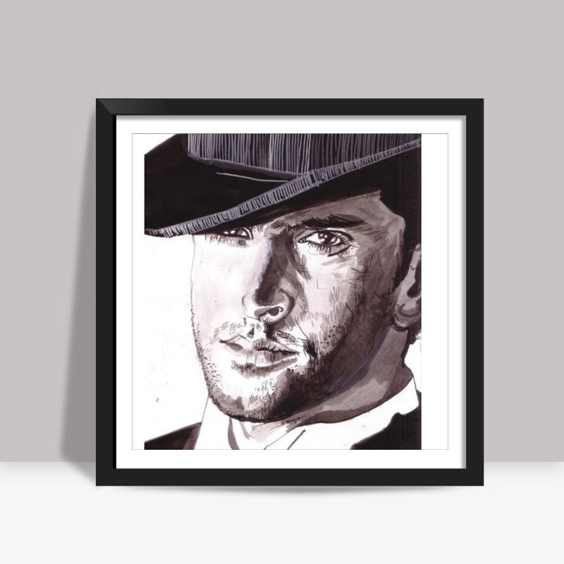 My eyes tell the story of my passion, says Hrithik Roshan Square Art Prints
