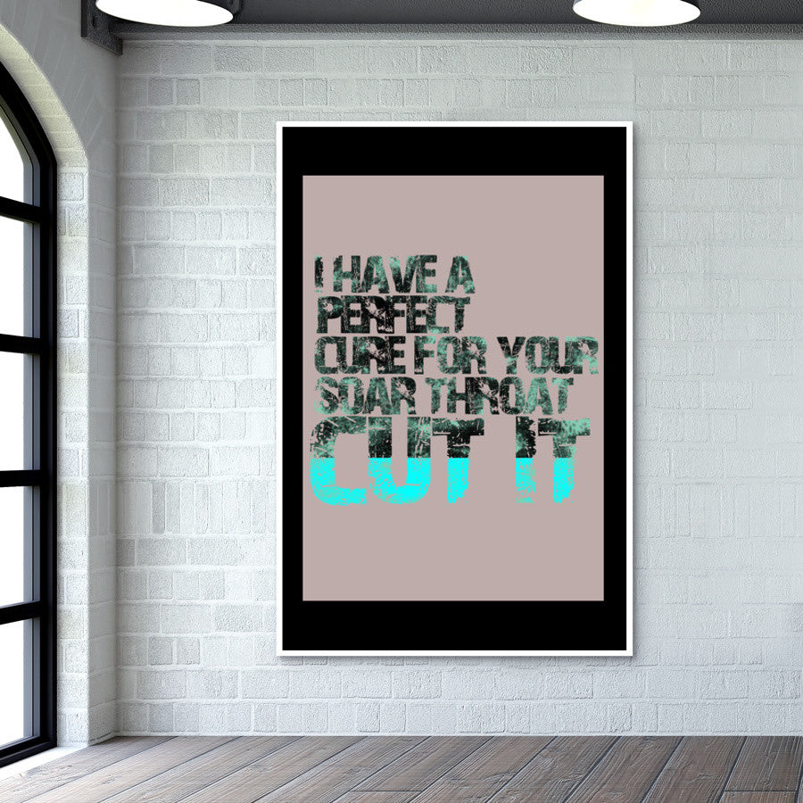 Cut It Wall Art
