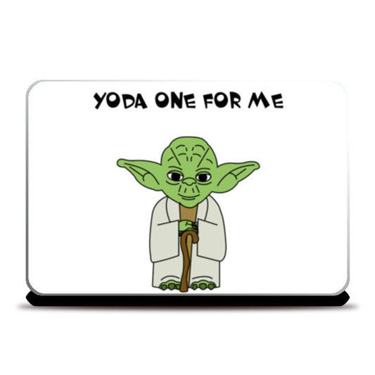 Laptop Skins, Yoda One for Me Laptop Skins
