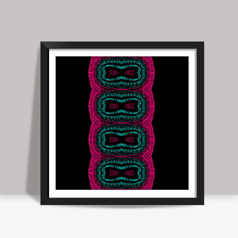 Plank-tonic Psych-e-delic ! Square Art Prints
