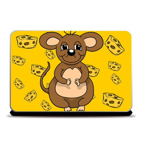 Laptop Skins, Mouse cheese Laptop Skins
