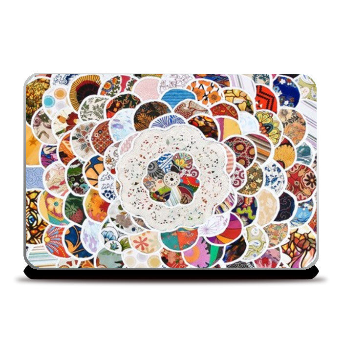 Flower art design Laptop Skins