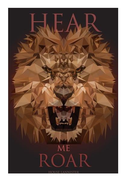 PosterGully Specials, HOUSE LANNISTER Game of Thrones Wall Art Wall Art