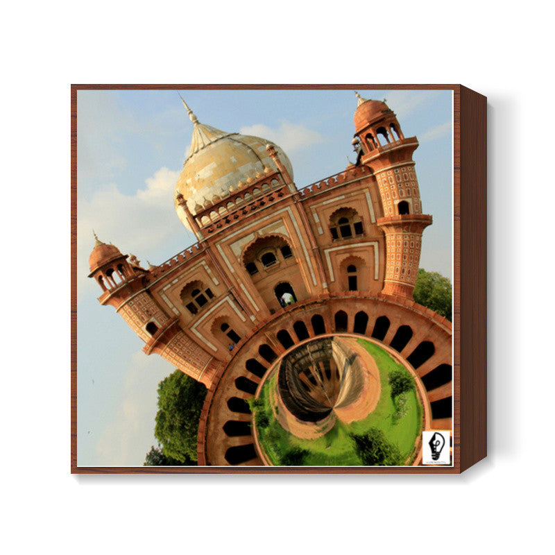 Tomb Of Safdarjung, Delhi Square Art Prints