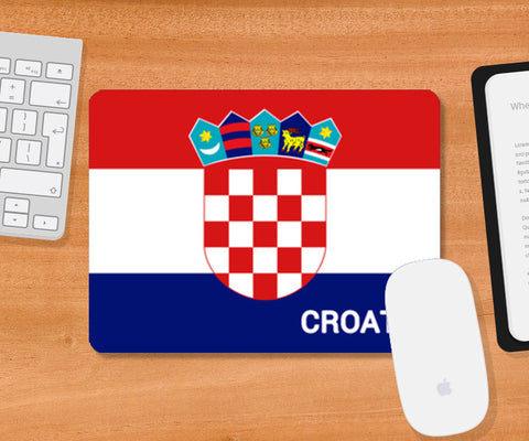 Croatia | #Footballfan Mousepad