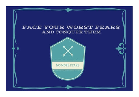 Face Your Fears Wall Art